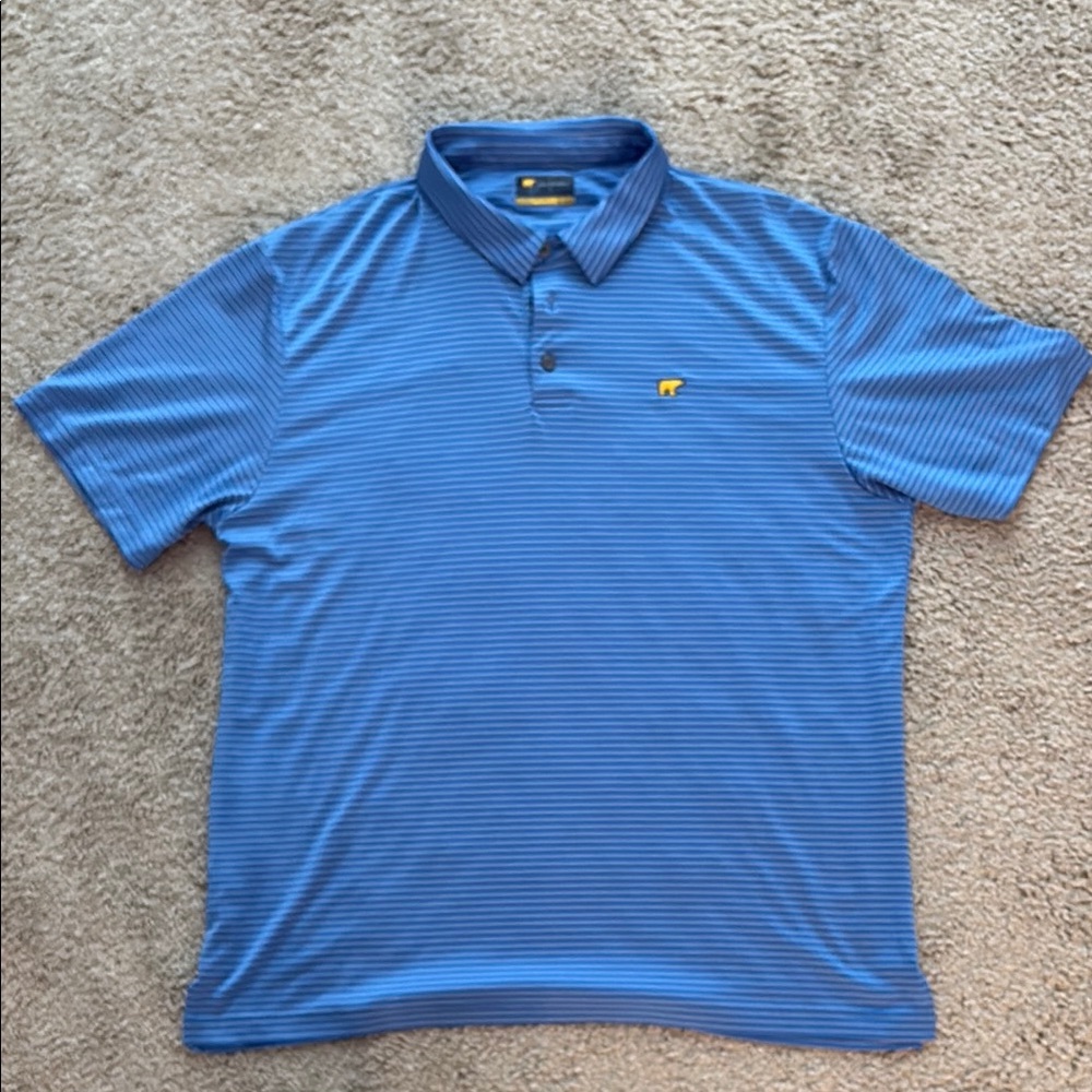 Sky Blue Performance Polo Shirt